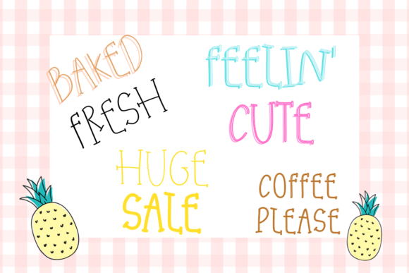 Beginning Font - Preview 2