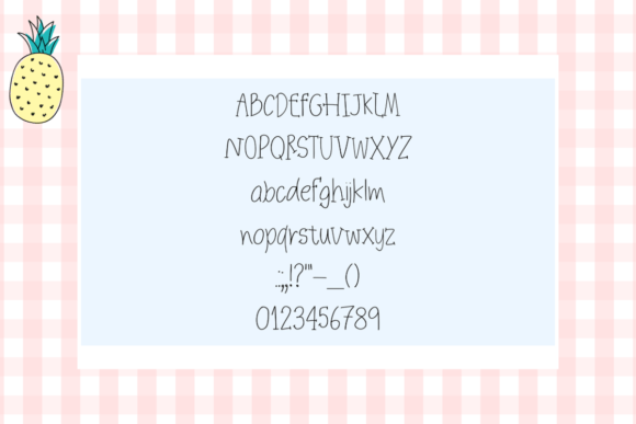Beginning Font - Preview 3