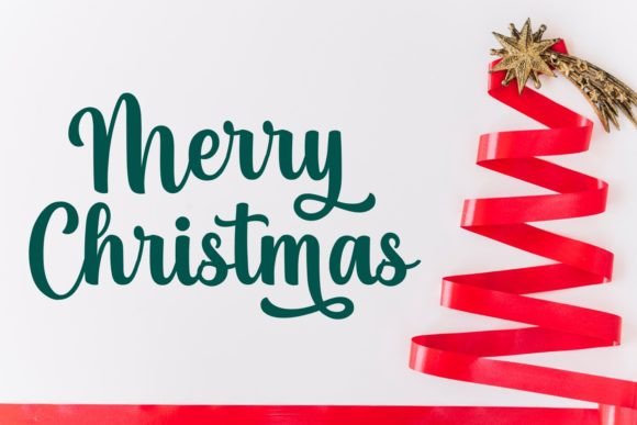 Candy Canes Font - Preview 1