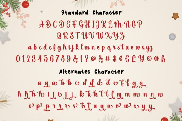 Candy Canes Font - Preview 5