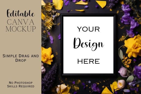 Canva Autumn Flat Lay Mockup