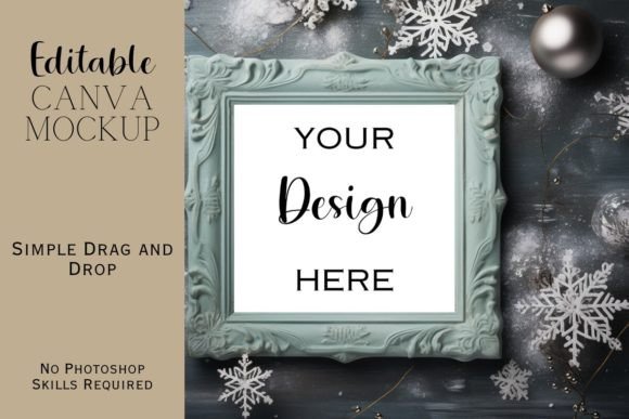 Canva Christmas Mockup