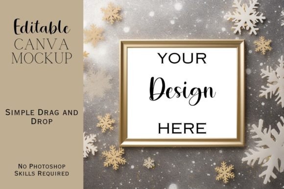 Canva Christmas Mockup