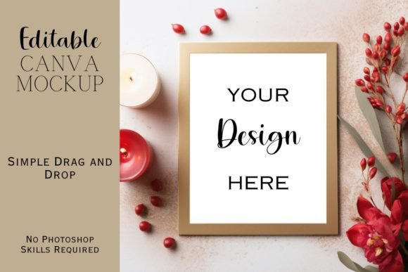 Canva Flat Lay Mockup