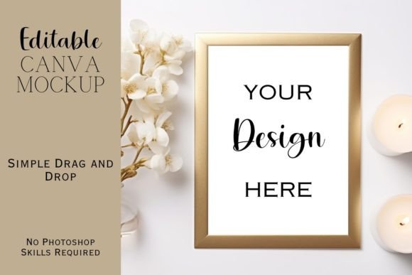 Canva Flat Lay Mockup