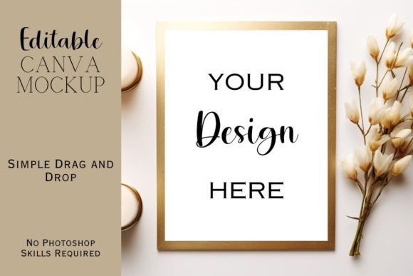 Canva Flat Lay Mockup