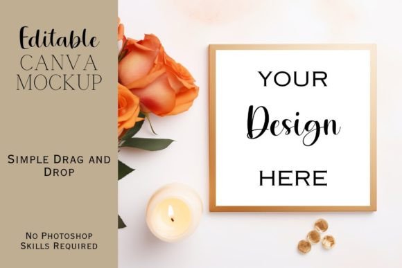 Canva Flat Lay Mockup