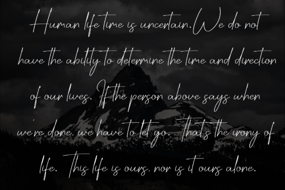 Darknight Font - Preview 5