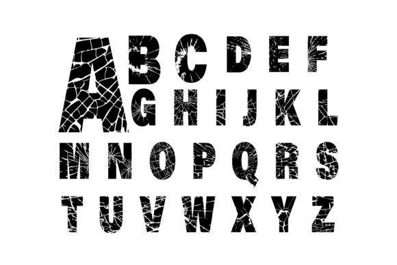Fissured Font - Preview 1