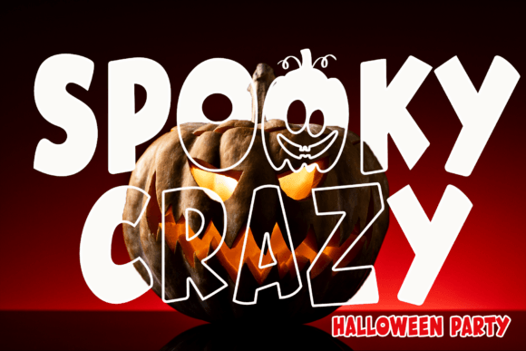 Ghost Pumpkin Font - Preview 2