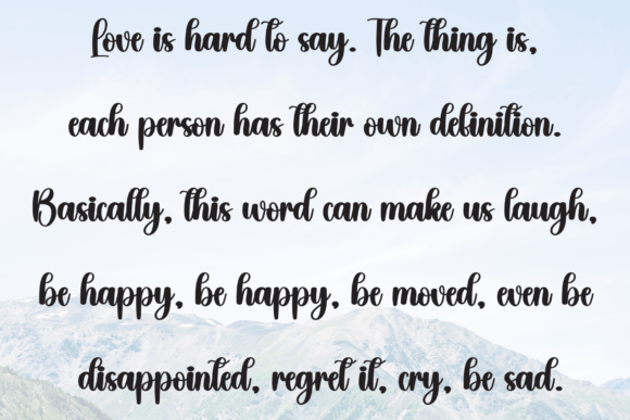 Plenty Font PNG with transparent background - Preview 5