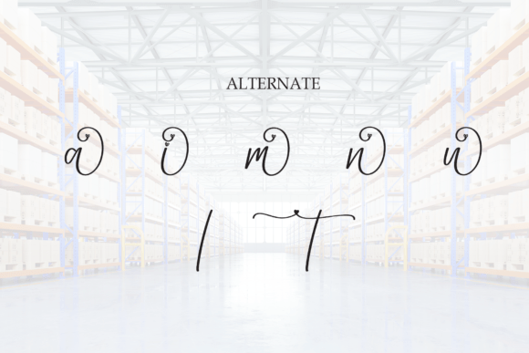 Retention Font PNG with transparent background - Preview 6