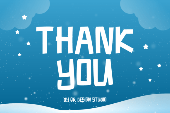 Snow Funny Font PNG with transparent background - Preview 4