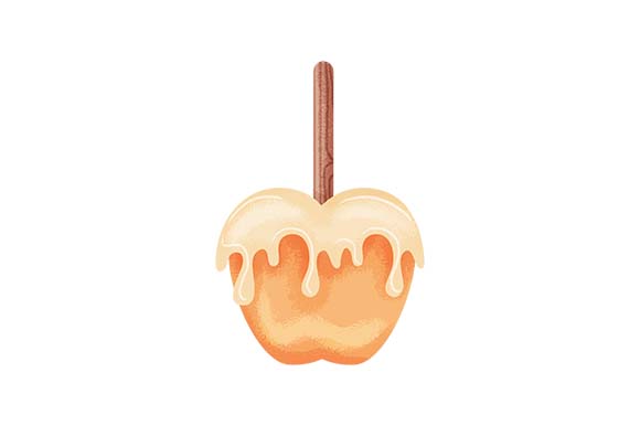 Caramelized Apple - Watercolor