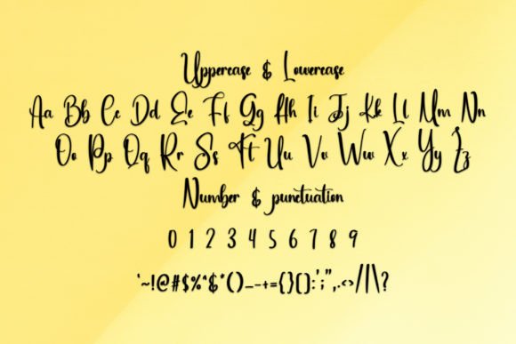 Endorse Font - Preview 3