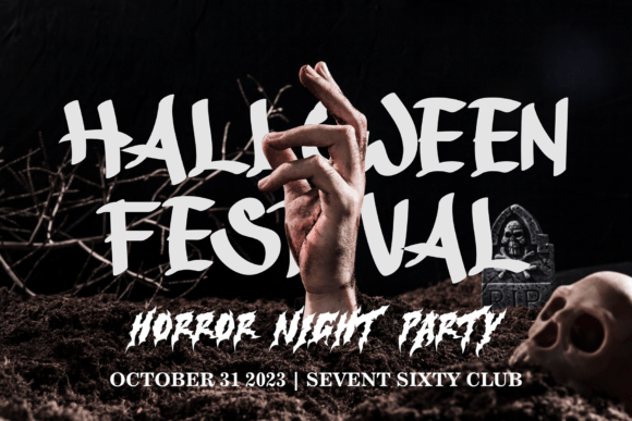 Funeral Daggers Font - Preview 6