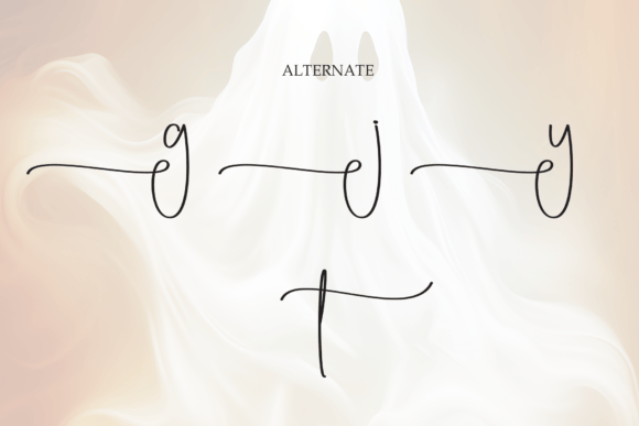 Ghostimage Font - Preview 6