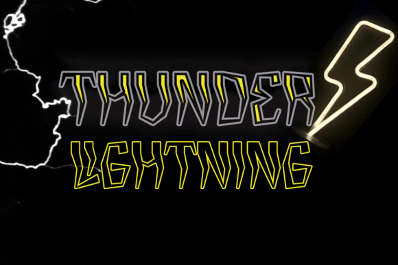 Gledek Font - Preview 1