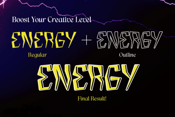 Gledek Font - Preview 2