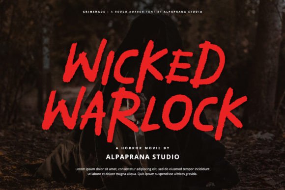 Grimshade Font - Preview 3