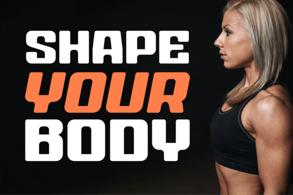 Gymaxim Sportnet Font - Preview 3