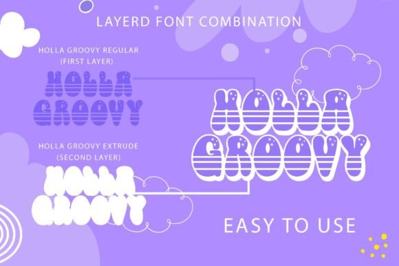 Holla Groovy Font - Preview 1