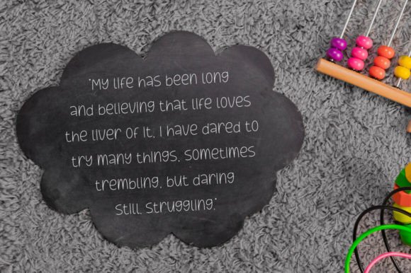 Kidsrock Font PNG with transparent background - Preview 1