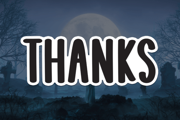 Scaryday Font PNG with transparent background - Preview 6