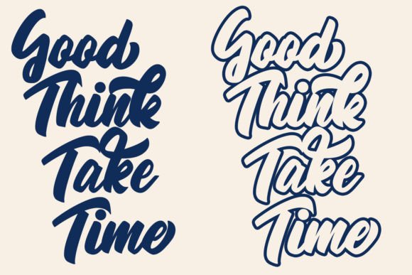 Antique Vintage Font - Preview 1