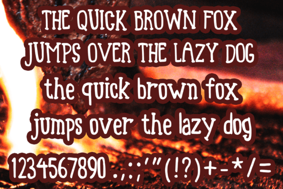 Barbeque Grill Font - Preview 3