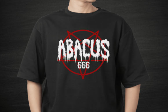 Bloodes Font PNG with transparent background - Preview 1