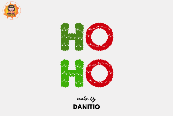 Christmas Alphabet Font - Preview 2