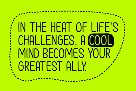 Cool Mind Font - Preview 2