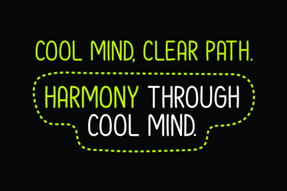 Cool Mind Font - Preview 3