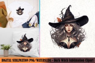 Dark Witch Sublimation Clipart Graphic by GaryArt · Creative Fabrica