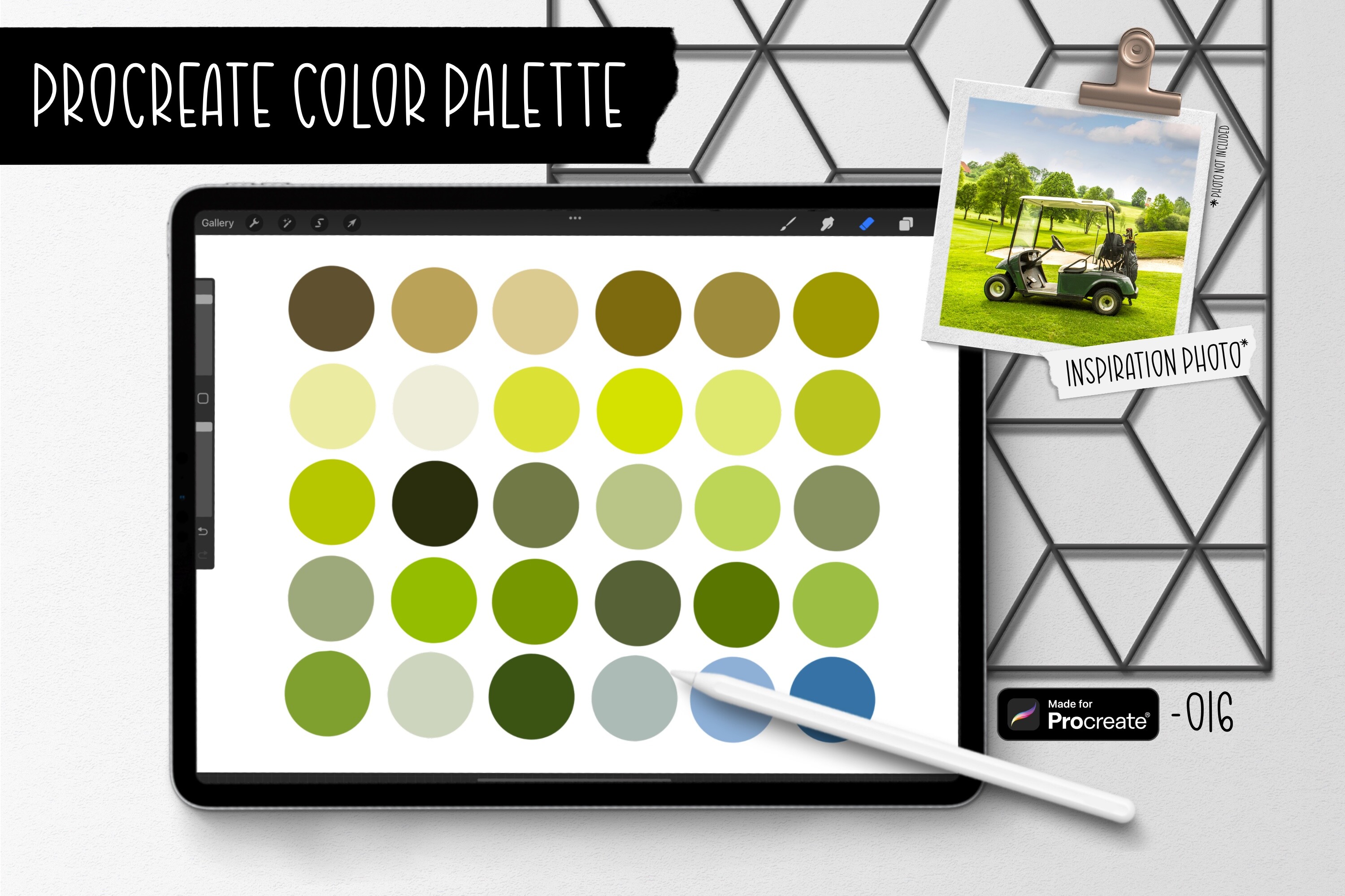 Golf Course Procreate Color Palette Graphic by Kitaleigh LLC · Creative ...