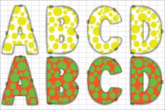 Halloween Point Font PNG with transparent background - Preview 2