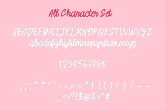 Hanika Font - Preview 4
