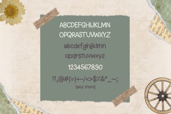Kristiensand Font PNG with transparent background - Preview 2