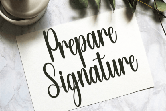 Mockup Font PNG with transparent background - Preview 1