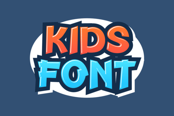 Ready Playful Font PNG with transparent background - Preview 1