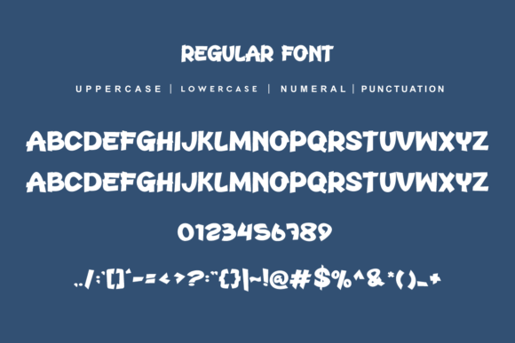 Ready Playful Font PNG with transparent background - Preview 4