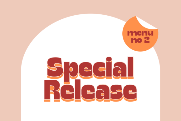 Relume Font PNG with transparent background - Preview 3