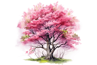 A Spring Tree Graphic by Andreas Stumpf Designs · Creative Fabrica