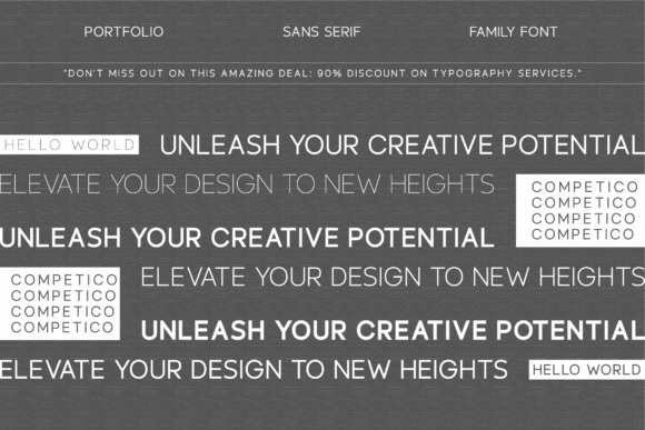 Authortunes Font - Preview 1