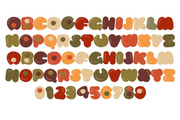 Autumn Dot Font - Preview 1