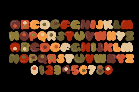 Autumn Dot Font - Preview 2