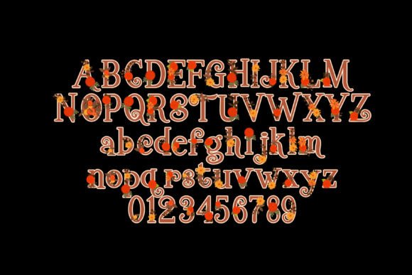Autumn Mums Font - Preview 2