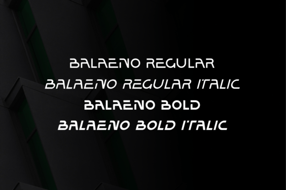 Balaeno Font - Preview 2