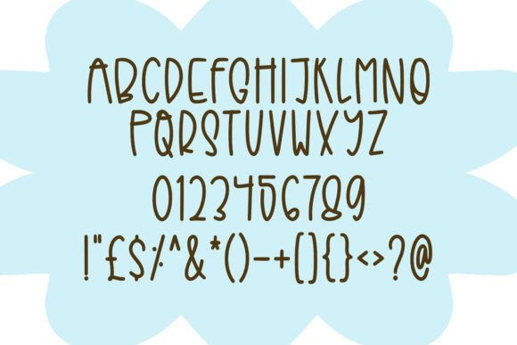 Besties Winter Font - Preview 2